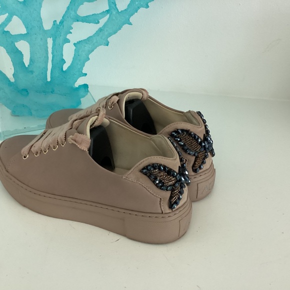 REDUCED Attilio Giusti Leombruni Butterfly Jewel Platform Sneakers US 6 EUR 36 - Picture 8 of 11